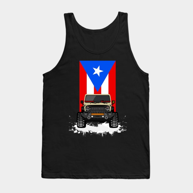 Puerto rico Tank Top by sojeepgirl